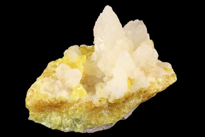 Sulfur and Celestine Crystal Association - Italy #93653